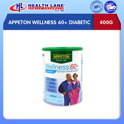 APPETON WELLNESS 60+ DIABETIC (400G)